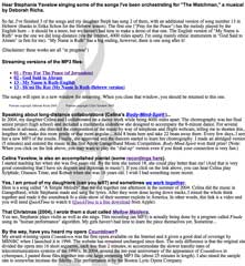 Thumbnail image of ChrisYavelow.com (Home page of Chris Yavelow)