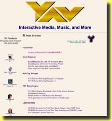 Thumbnail image of YAV.YAV.com (YAV's legacy software for pre-OSX Macintoshes)